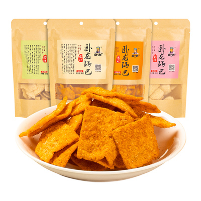 卧龙手工襄阳100g*8包花椒锅巴
