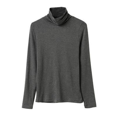 女士高领修身保暖长袖打底衫秋冬