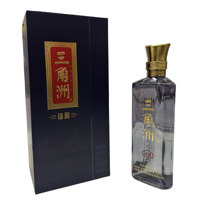 黄河三角洲神酿52度芝麻香型白酒