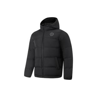 李宁短款羽绒服男士2025冬季新款韦德保暖上衣鹅绒运动服AYMV065