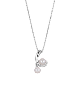 白岚垂蔓项链小众珍珠项链