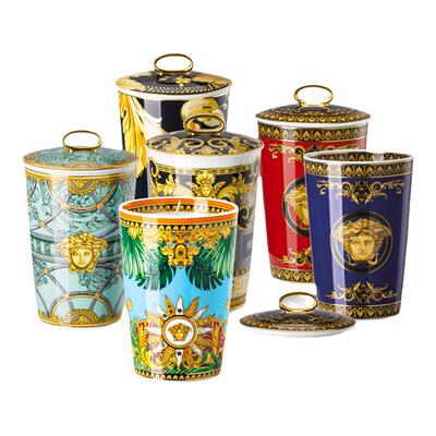Rosenthal Meets Versace 范思哲陶瓷带盖香氛蜡烛杯