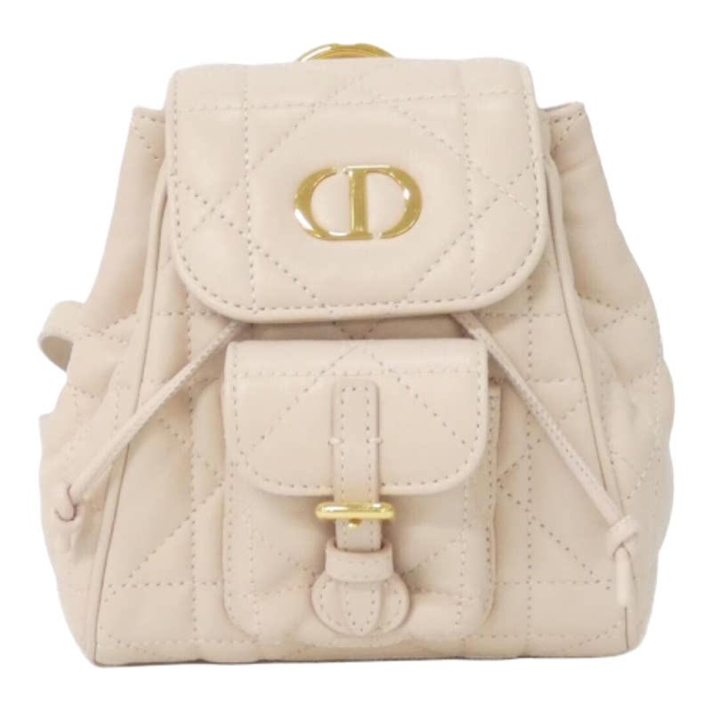 中古DIOR迪奥小羊皮双肩包