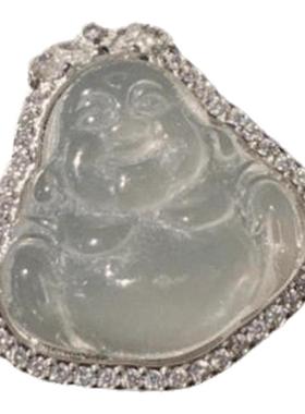 荔枝冻好看葫芦宝石吊坠项链 水灵水灵 妃子笑 玉髓佛公项链