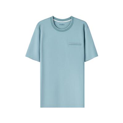 桑蚕丝金利来2024春夏提花短袖