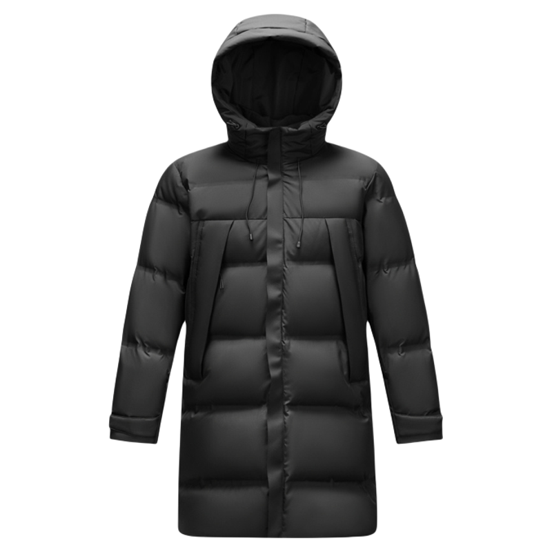 森马羽绒服男冬装80绒子长款连帽外套宽松时尚百搭户外保暖大被子