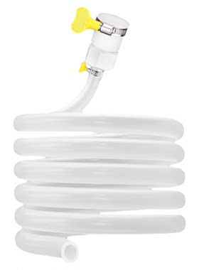 燃气热水器冷凝水排水管壁挂炉出水软管通用转换接头水龙头细管