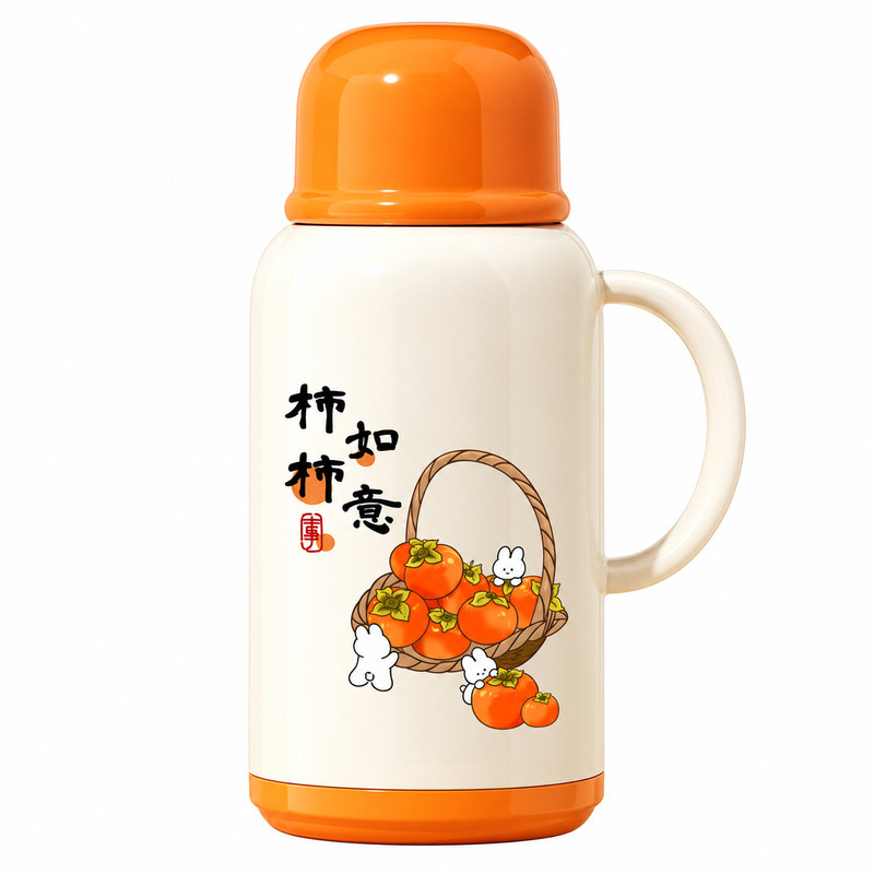 新品推荐-高颜值柿柿如意小暖壶