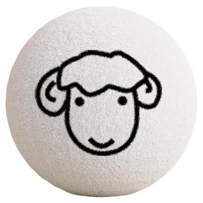 猫咪静音耐咬自嗨羊毛球玩具