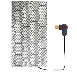 智能石墨烯远红外发热片马甲电热背心衣服diy加热裤子5V USB充电