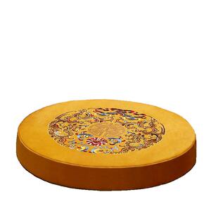 拜佛垫跪拜垫家用打坐禅修坐垫道家佛家跪拜垫圆形地垫加厚蒲团垫