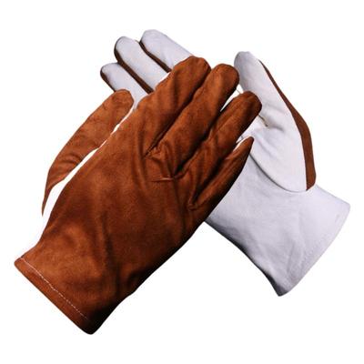 葫芦文玩手套鹿皮包浆麂皮纯棉男