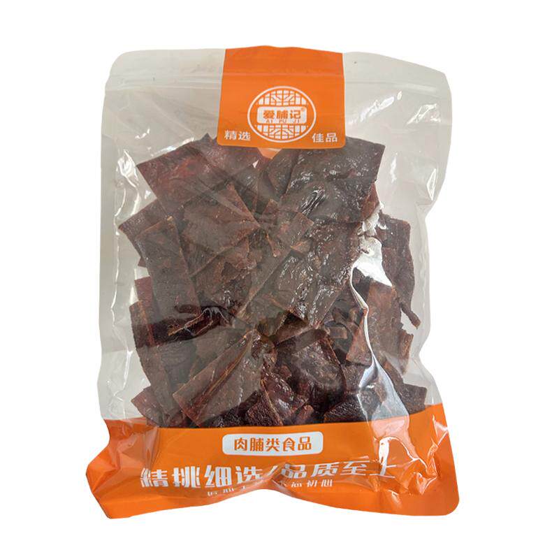 爱脯记不规则小块切肉猪肉脯干