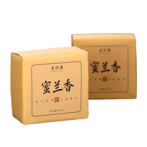 潮州凤凰单枞茶蜜兰香白叶乌岽单丛茶浓香型单从茶乌龙茶叶特产
