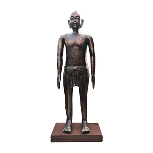 仿古针灸铜人人体经络穴位模型清晰刻字医院文化中医摆件