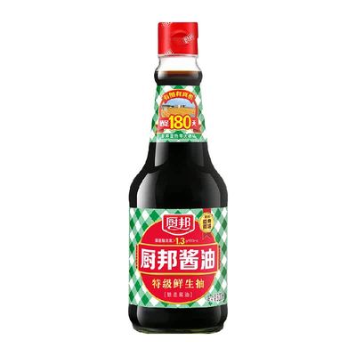 厨邦特级生抽薄盐鲜味晒出鲜美