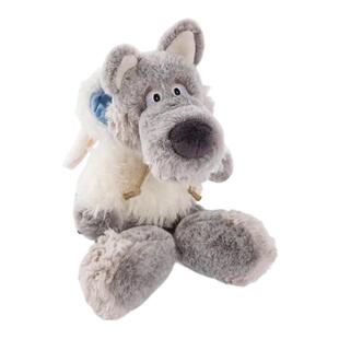 德国nici专柜正品披着羊皮的狼公仔毛绒玩具小羊洛根羊睡帽羊玩偶