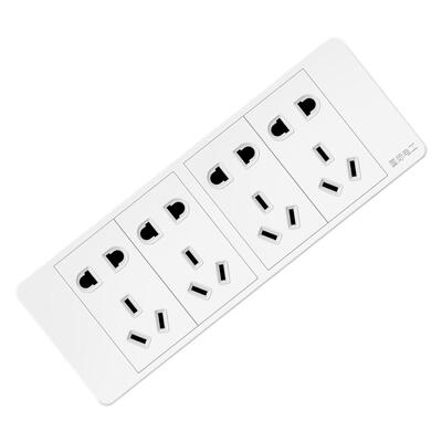 模块五孔空调开关插座