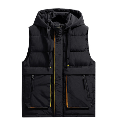 棉马甲工装韩版大码马甲外套