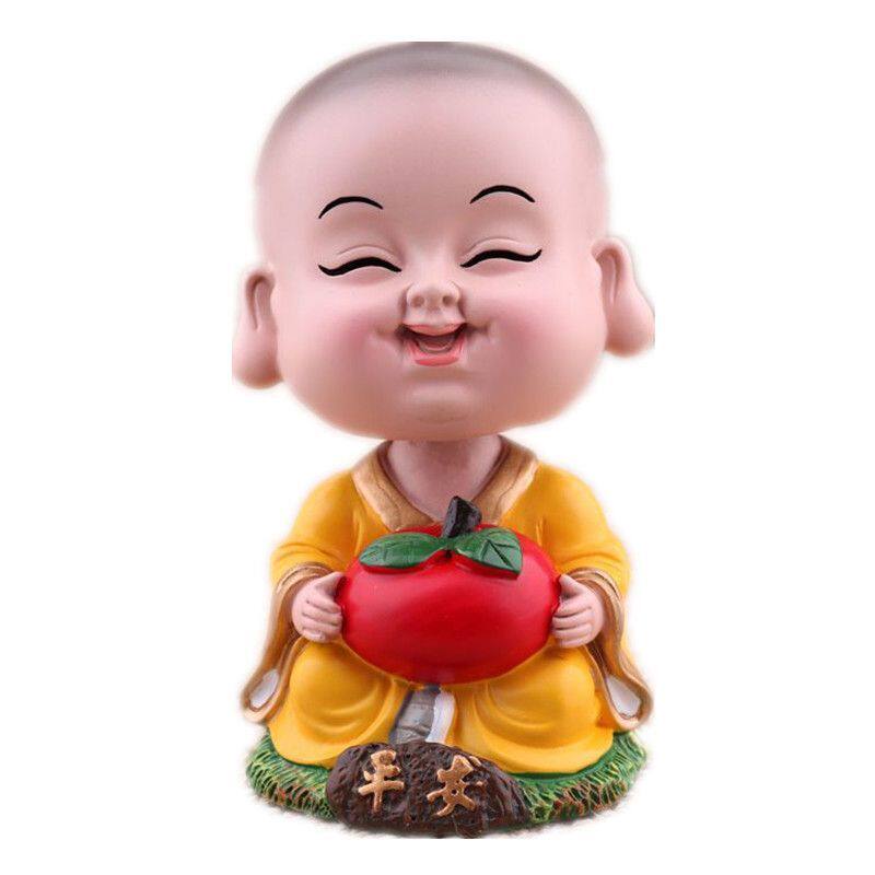 摇头小和尚汽车摆件车内装饰品