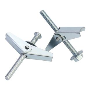 铁飞机膨胀螺丝大全空心墙纤维石膏板兰花夹壁虎伞型胀塞螺栓M4M5