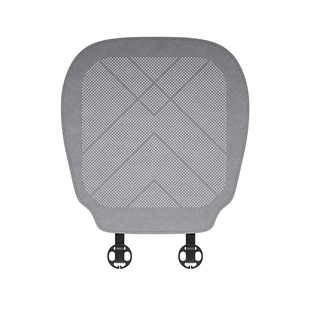 爱车屋汽车坐垫冬季坐垫翻毛皮座垫高级感四季通用后排单片座椅垫