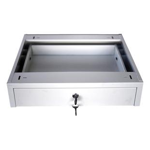 定制工作台下抽屉钳工单抽工厂车间专用抽屉柜子钢制铁皮带锁双抽