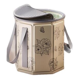 折叠泡脚桶过小腿泡脚袋家用养生足浴便携洗脚盆保温神器过膝深桶