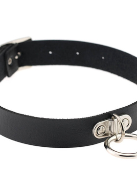 哥特朋克吊坠圆环项圈项链cos