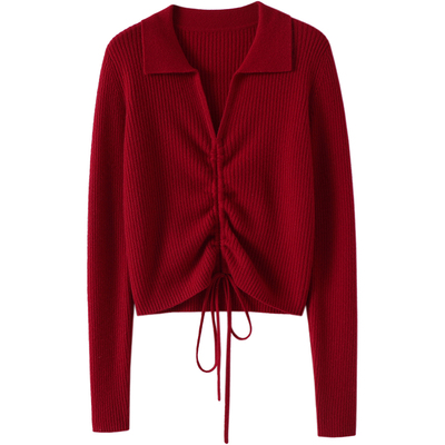 启超高端100%纯山羊绒衫