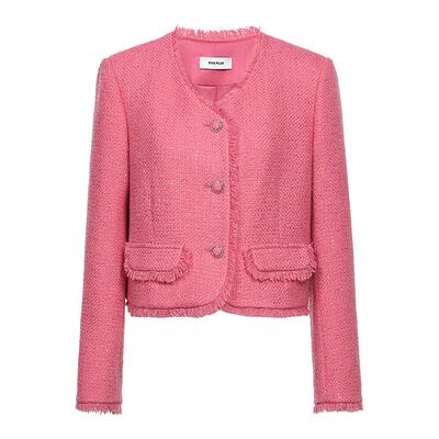 羊毛短外套FivePlus小香风