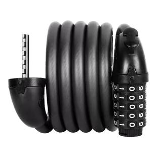 适用于迪卡侬自行车锁专用防盗锁密码锁儿童山地公路车通用配件大