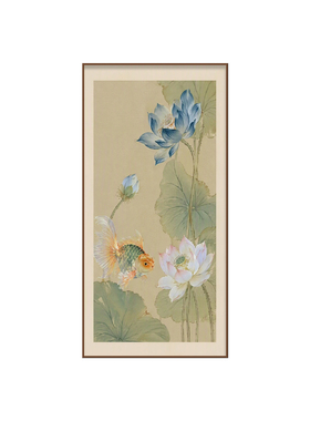 宋氏美学挂画禅意走廊玄关入户