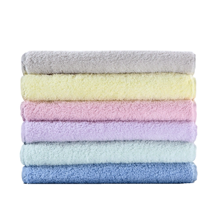 LOFTEX儿童超软洗脸毛巾长方形 专用纯棉家用吸水不易掉毛 小毛巾