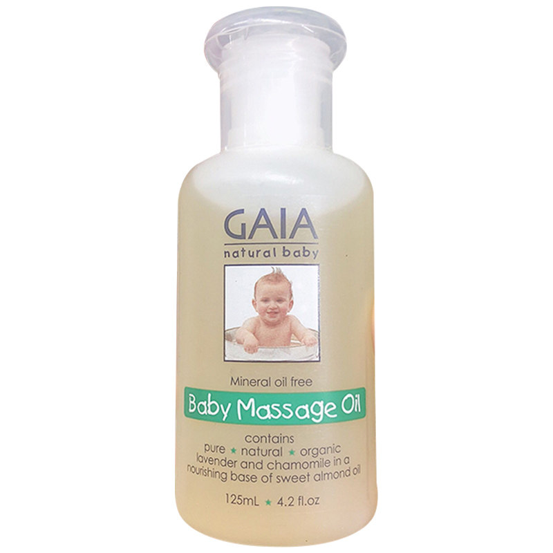 gaia澳洲植物婴幼儿125ml按摩油