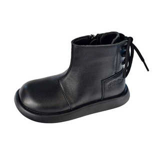 头层牛皮儿童马丁靴女童真皮短靴公主鞋防滑软底宝宝童靴子单靴