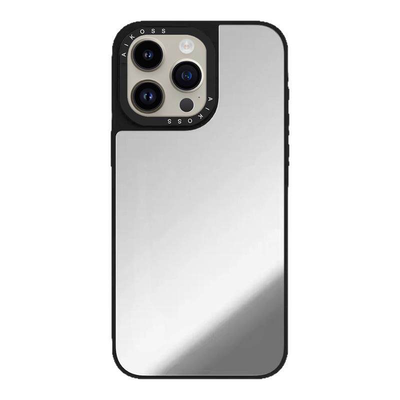CASETiFiY镜面简约基础纯色纯净素材无图案适用苹果iPhone17promax/16pro/15手机壳14磁吸13华强北平替潮男女