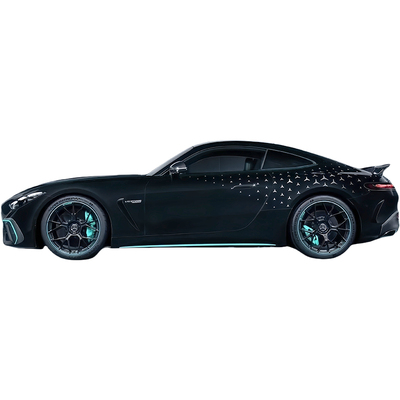 头部品质奔驰运动拉花