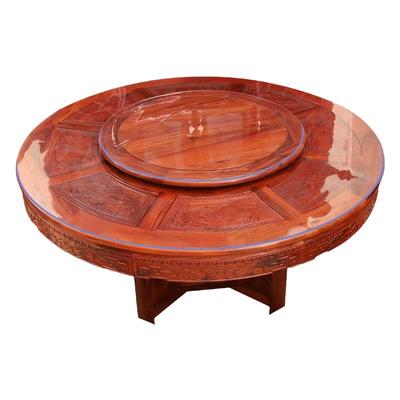 圆桌桌垫餐桌茶几透明软玻璃垫子