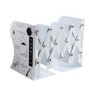 可伸缩书立架大号创意学生用书夹桌上书本书籍收纳架简约ins风桌面立书放书折叠收纳拉伸靠书挡板收纳放书夹