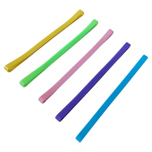 大塘上朔书本整理分类彩色绑带周长400胶圈捆绑A4B4尺寸文件相册