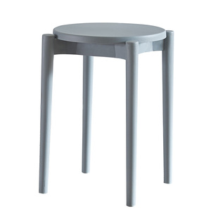 塑料凳子家用加厚客厅餐桌小凳子北欧熟胶登子高凳简约化妆梳妆凳