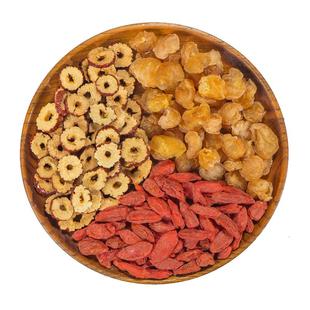 无硫红枣桂圆枸杞茶补气养血不足调理养颜去黄女人养生组合花茶包