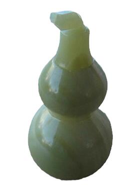 阿富汗玉葫芦摆件牙签盒平安