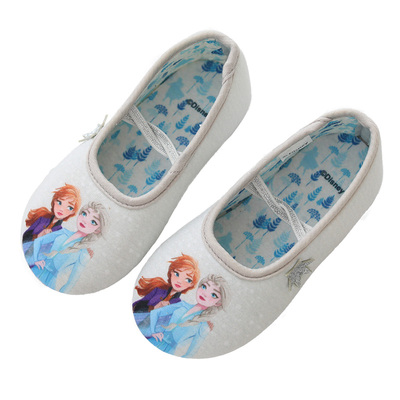 爱莎公主风春秋季幼儿园室内鞋