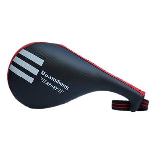 跆拳道脚靶脚板踢靶道靶儿童训练器材手靶双叶脚把靶子鸡腿靶响靶