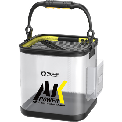 可装鱼！便携可折叠打水桶加厚底