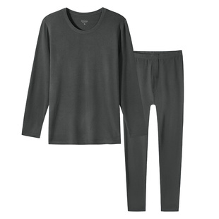 健将男士保暖内衣套装男款发热保温抗寒打衣衫冬季中老年秋衣秋裤