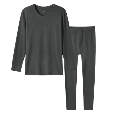 健将发热男士保暖内衣套装含羊毛