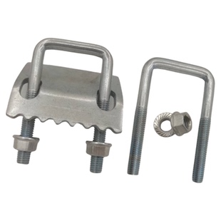 C型钢固定件带齿压板工字钢固定夹钢结构带齿梁夹抗震支架配件